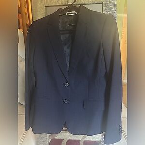Banana Republic Navy Blue Blazer Women Size 2P